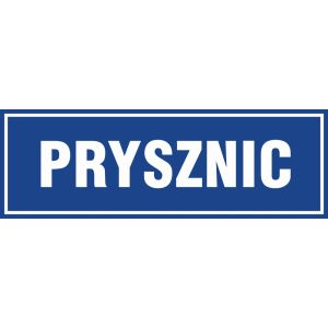 Znak "Prysznic" PA069
