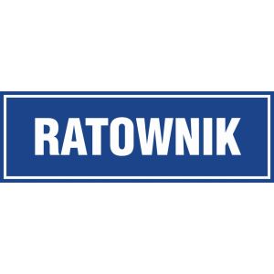 Znak "Ratownik" PA072