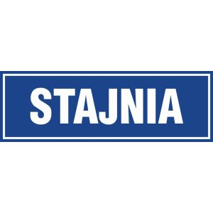 Znak "Stajnia" PA077