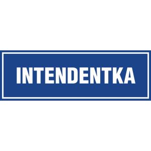 Znak "Intendentka" PA100