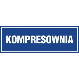 Znak "Kompresownia" PA224