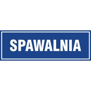 Znak "Spawalnia" PA234