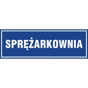 Znak "Sprężarkownia" PA236