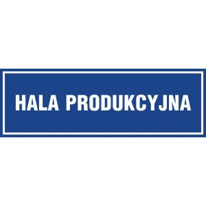Znak "Hala produkcyjna" PA250