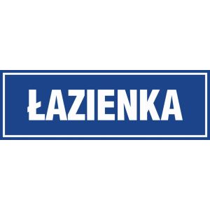 Znak "Łazienka" PA323