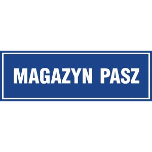 Znak "Magazyn pasz" PA358