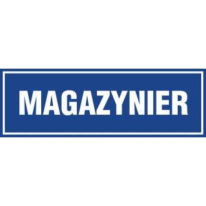 Znak "Magazynier" PA376