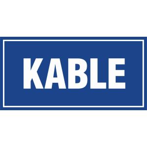 Znak "Kable" PA517