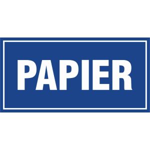 PA559 BF FN - Znak "Papier"