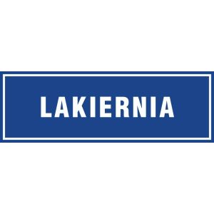Znak "Lakiernia" PA562