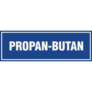 Znak "Propan-butan" PA616