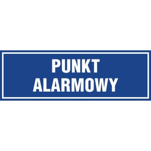Znak "Punkt alarmowy" PA617