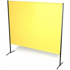 Parawan spawalniczy żółty MINI 1450 x 1900 mm z wzmocnioną kurtyną