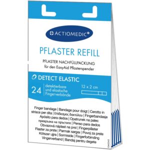 Plastry elastyczne ACTIOMEDIC DETECT ELASTIC 120 x 20 mm