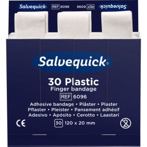 Plastry plastikowe długie Salvequick, 30 szt. (REF 6096)