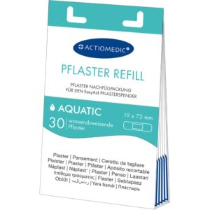 Plastry wodoodporne AQUATIC 19 x 72 mm ACTIOMEDIC - bok