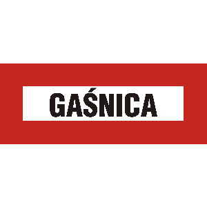 BC109 BR PN - Znak "Gaśnica"