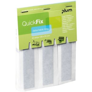 Plastry wykrywalne QuickFix - długie