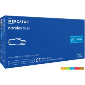 Rękawice MERCATOR Nitrylex basic dark blue