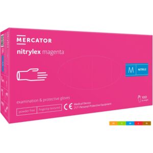 Rękawice MERCATOR Nitrylex magenta