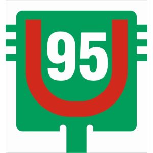 Znak "Benzyna uniwersalna 95"