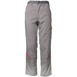 Spodnie robocze PLANAM Highline - cynk/łupkowy/czerwony
