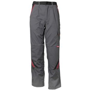 Spodnie robocze PLANAM Highline - szary/czarny/czerwony