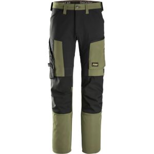 Spodnie robocze Snickers 6318 AllroundWork z stretch - oliwkowy - przód
