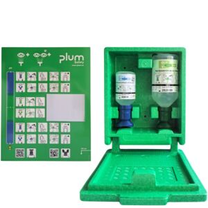 Stacja PLUM EMERGENCY EYE WASH zamknięta