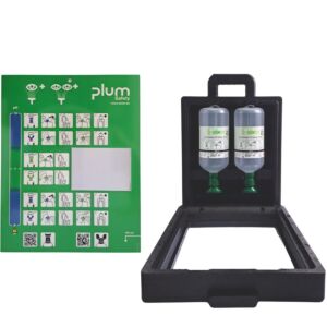 Stacja PLUM iBox 2 z płukankami - 2 x Eyewash 500 ml (nr 4922) 