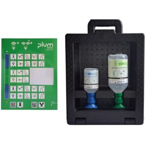stacja plum ibox 2 z plukankami-ph neutral 200 ml eyewash 500 ml 4921
