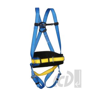 Szelki bezpieczeństwa z pasem biodrowym PROTEKT P-02S (nr AB 102 02)