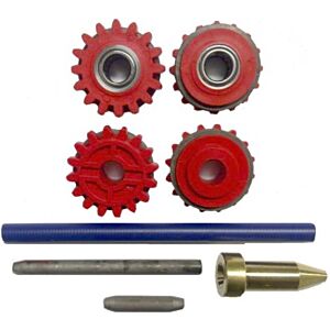 Rolki i tuleje standardowe SS, V-kształtne, gładkie Ø 1,2mm podajnika drutu KEMPPI DURATORQUE 400