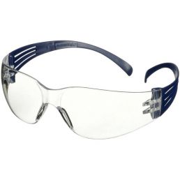 Okulary ochronne bezbarwne 3M SecureFit 101AS - oprawka niebieska