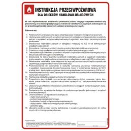 Instrukcja ppoż. dla obiektów handlowo-usługowych -TD/DB014