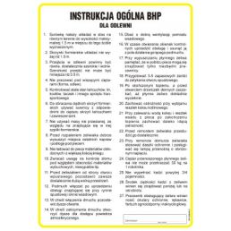 Instrukcja BHP dla odlewni -TD/A06