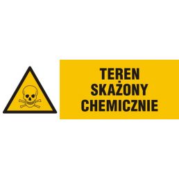 NA002 DG PN - Znak "Teren skażony chemicznie"
