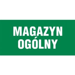 NA019 DE PN - Znak "Magazyn ogólny"