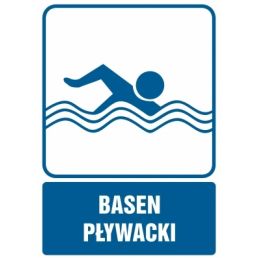 RD007 BU FN - Piktogram "Basen pływacki"