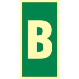 FF041 BD FE - Znak "Litera B"