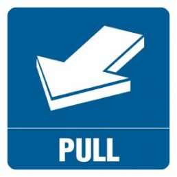 PA398 B1 FN - Znak "Pull"