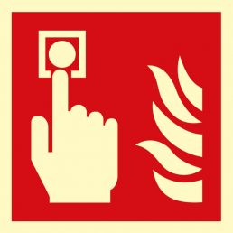 Znak "Drabina pożarowa" BF003