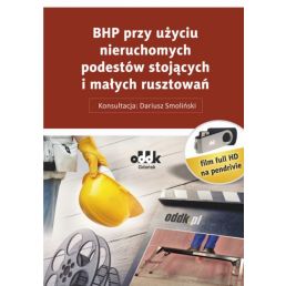 Film ''BHP przy użyciu nieruchomych podestów stojących i małych rusztowań'' - pendrive