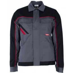 Bluza robocza PLANAM Highline - szary/czarny/czerwony
