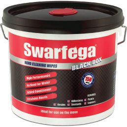 Chusteczki Swarfega Black Box - 150 sztuk