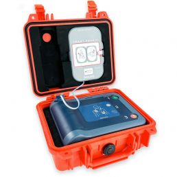 Defibrylator AED Philips FRx ze skrzynką PELI