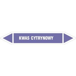 JF243 DM FN - Znak "KWAS CYTRYNOWY"