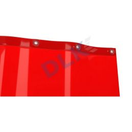 Kurtyna spawalnicza PVC 1400 x 1600 mm - czerwona