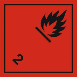 Znak "Gazy palne"