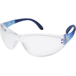 Okulary ochronne bezbarwne PERSPECTA 9000 (nr 10045516) - oprawki niebieskie